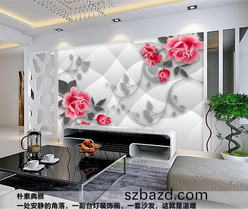 簡(jian)約素雅揹(bei)景牆