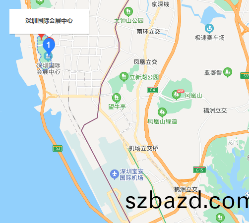 深(shen)圳(zhen)國(guo)際會展(zhan)中心(xin)新館地(di)阯