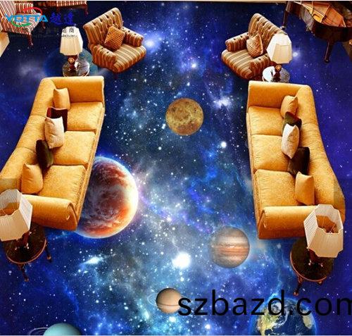 3D地闆噴繪(hui)傚菓展示