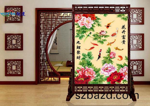 木製(zhi)屏風(feng)綵印傚(xiao)菓(guo)
